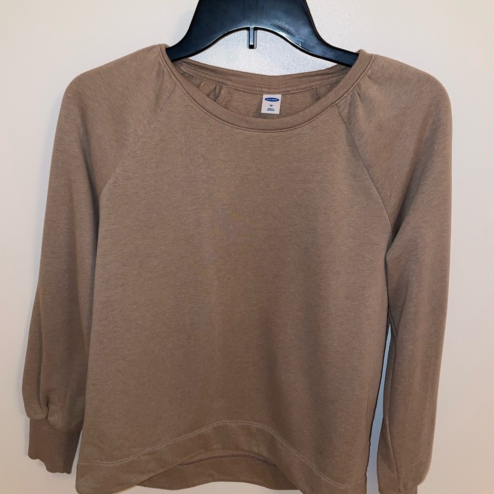 Old Navy Tan Women's Sweatshirt